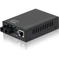 LevelOne® 10/100/1000Base-T to 1000Base-SX MMF SC 550m Mini Media Converter