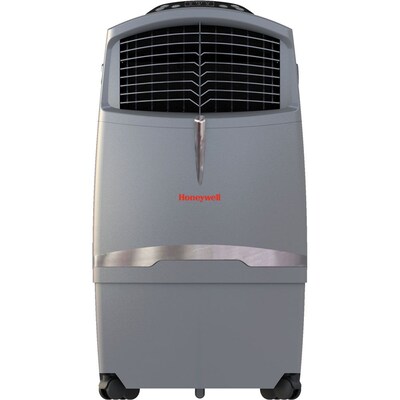 Honeywell® CO30XE 63 Pint Indoor/Outdoor Portable Evaporative Air Cooler With Remote Control, Gray