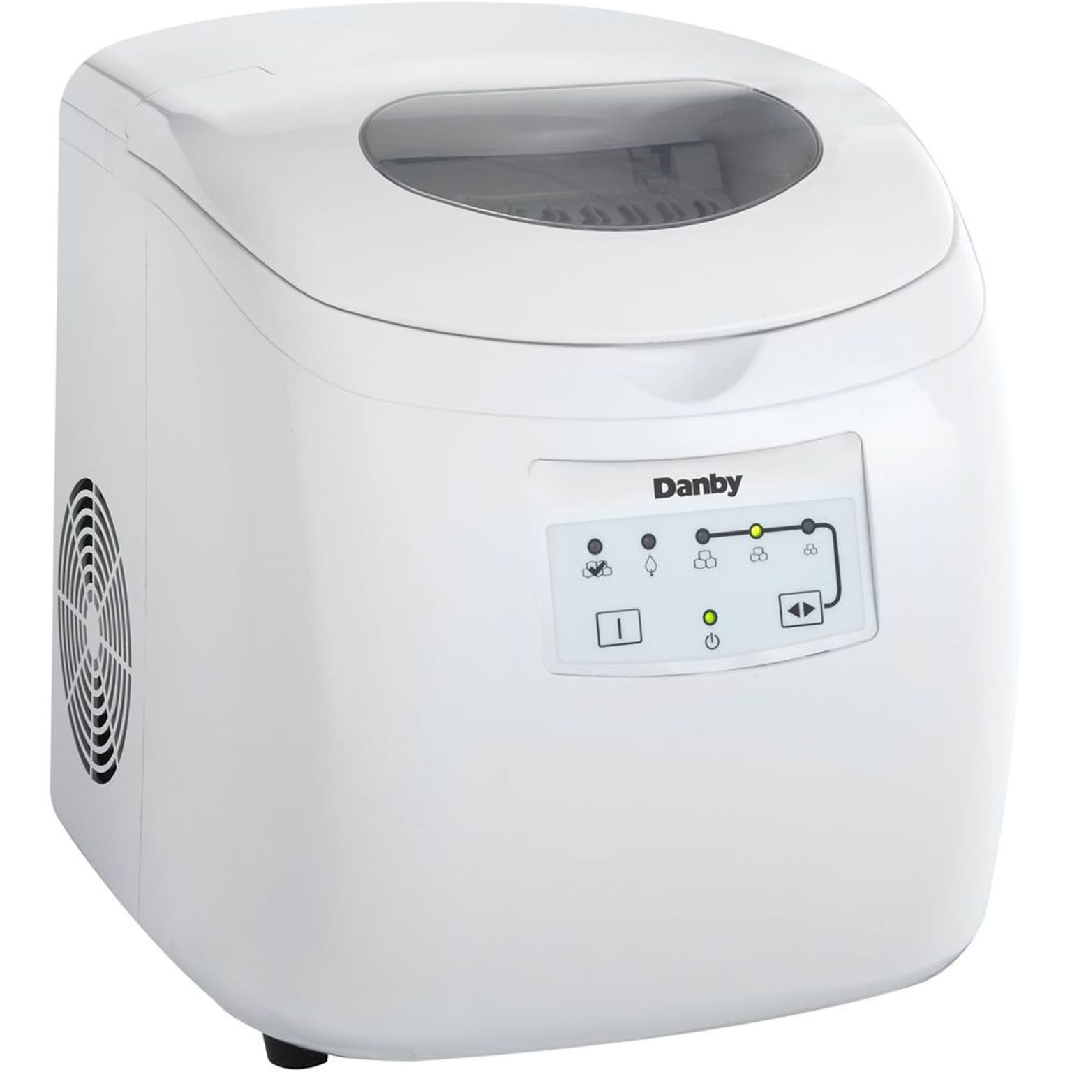 Danby® DIM2500 2 lbs. Portable 3 Cube Sizes Ice Maker, White