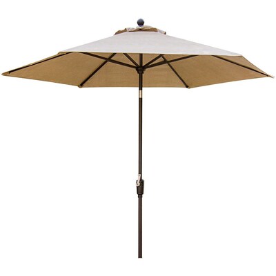 Hanover™ Traditions 9 Tilting Patio Umbrella, Canvas /Bronze