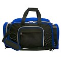 Natico Originals Multi Pocket Travel Duffel Bag, Blue