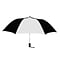 Natico Originals Spectrum Auto Open Umbrella, Black/White