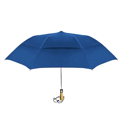 Natico Originals Vented Little Giant Auto Open Umbrella, Navy Blue