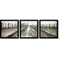 Amanti Art Picket Path Triptych - Set of 2 Framed Art by Todd Ridge