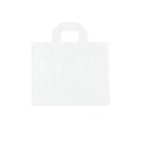 Shamrock Frosted Soft Loop Ameritote Bag, Clear, 12X10X4, 250/case pack