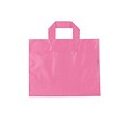 Shamrock Frosted Soft Loop Ameritote Bag, Hot Pink, 12X10X4, 250/case pack
