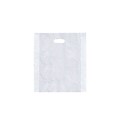 Shamrock Merchandise Bag, Clear, Die-Cut Handles, 9X12, 500/case pack