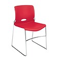 HON® Olson Stacker® Stacking Chair, 4-Pack, Cherry
