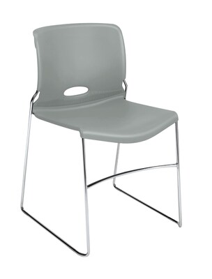 HON® Olson Stacker® Stacking Chair, 4-Pack, Platinum