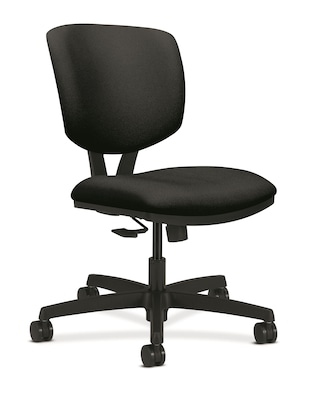 HON® Volt® Office/Computer Chair, Synchro-Tilt, Centurion Black Fabric