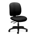 HON ComforTask Chair Polyester & Polymer, Black