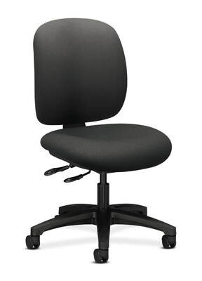 HON ComforTask Chair Polyester & Polymer, Iron Ore