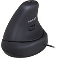 Ergoguys Rockstick 2 Ergonomic Ambidextrous Vertical Computer Wired Mouse; Black