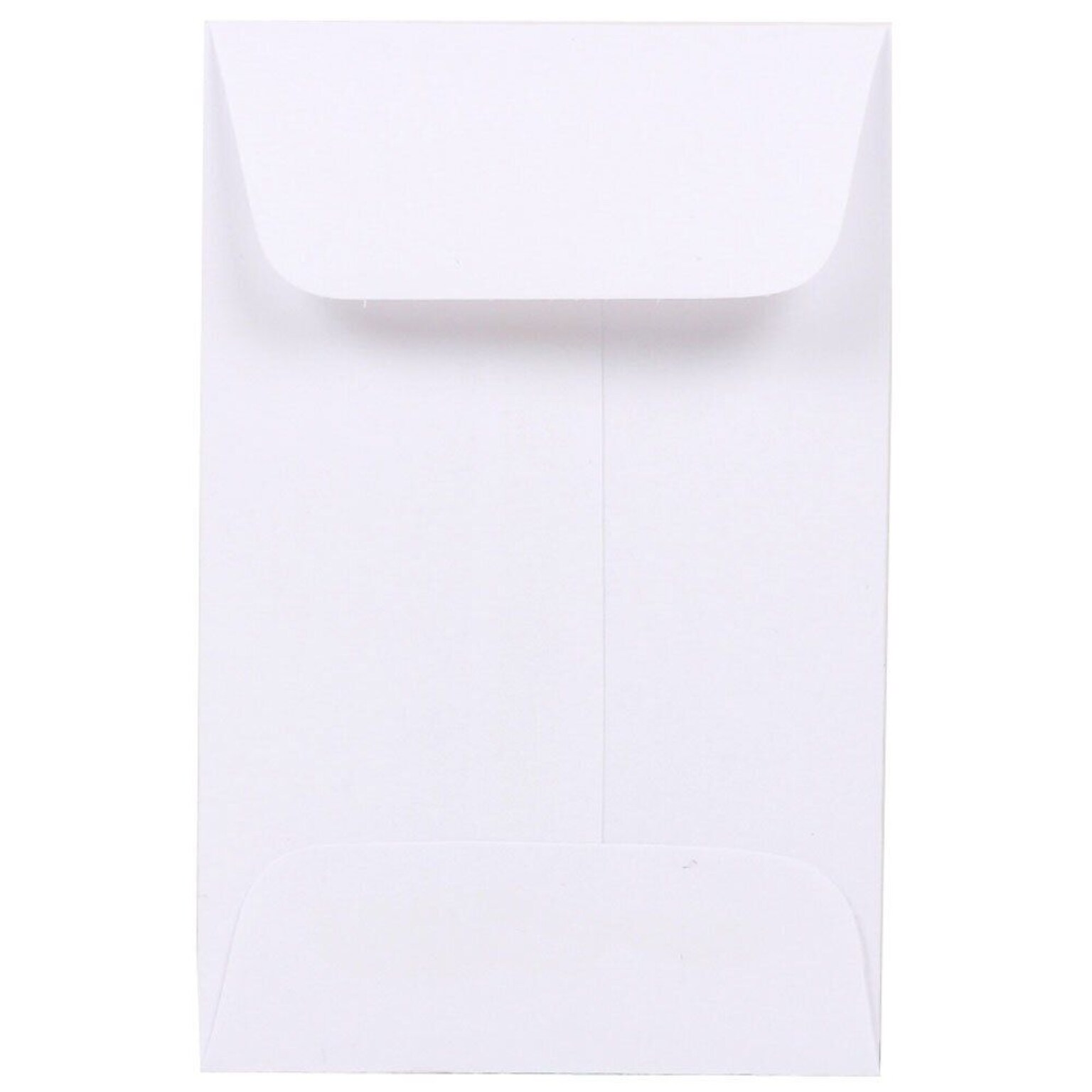 JAM Paper #1 Coin Envelope, 2 1/4 x 3 1/2, White, 100/Pack (122326658)