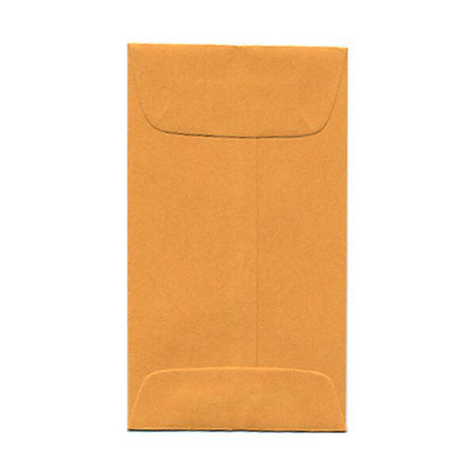 JAM Paper® #3 Coin Business Envelopes, 2.5 x 4.25, Brown Kraft Manila, 25/Pack (1623989)