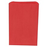 JAM Paper® Merchandise Bags, Small, 6.25 x 9.25, Red, 1000/carton (342126830)