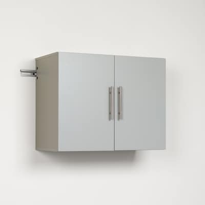 Prepac™ HangUps 36" Laminate Upper Storage Cabinet, Light Gray