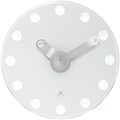 Infinity Instruments 14 Wall Clock, Accent White