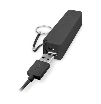 DigiPower 2600 mAh Battery Powerbank, Black