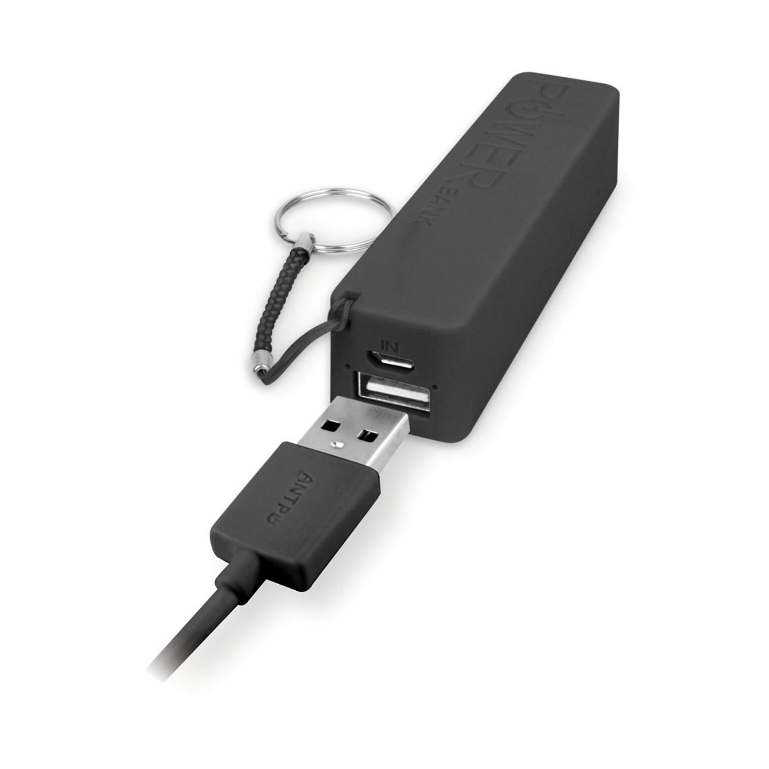 DigiPower 2600 mAh Battery Powerbank, Black