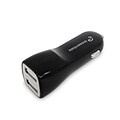 Digipower Dual USB Car Charger, Black