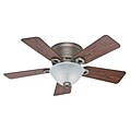 Hunter® Conroy 42 5 Blades Ceiling Fan; Antique Pewter