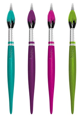 Inkology Paintbrush Novelty Ball Point Pen Medium Point