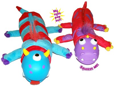 Inkology Bug Eye Pencil Pouch Monsters