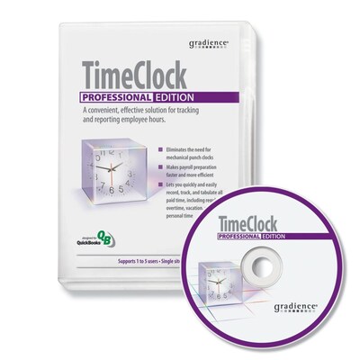 Gradience® SR0078 Time Clock Professional HR Software