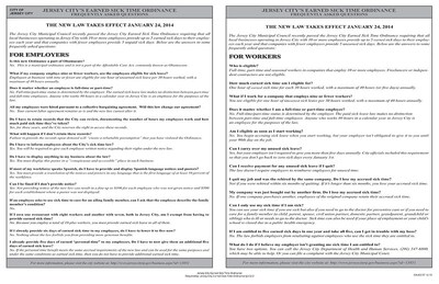 ComplyRight Jersey City Earned Sick Time Ordinance Poster (ENJCEST)