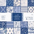 Docrafts Papermania 12 x 12 Paper Pack, Parisienne Blue