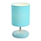 All the Rages Simple Designs LT2005-BLU Stonies Table Lamp, Blue