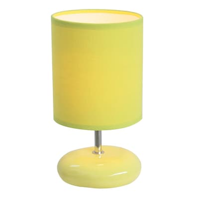 All the Rages Simple Designs LT2005-GRN Stonies Lamp, Green