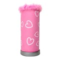 All the Rages Limelights LT3009-PNK Puff Table Lamp, Pink