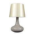 All the Rages Simple Designs LT3039-CHA Mosaic Genie Table Lamp, Champagne