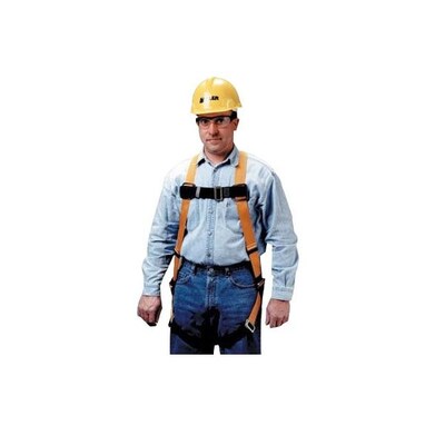 Honeywell Miller Titan Non-Stretch Full Body Harness, Universal, Orange (T-4007/UAKU)