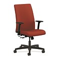 HON® Ignition® Mid-Back Office/Computer Chair, Adjustable Arms, Centurion Poppy