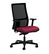 HONÂ® IgnitionÂ® Mid-Back Office/Computer Chair, Adj Arms, Synchro-Tilt, Inertia Mulberry Fabric