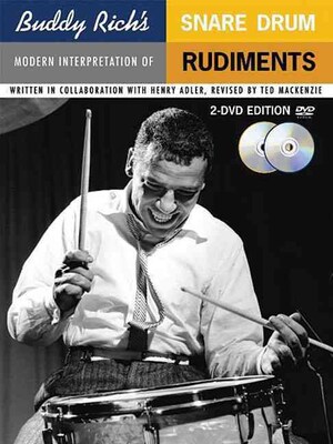 Buddy Richs Modern Interpretation of Snare Drum Rudiments: Book/2-DVDs Pack