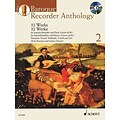 BAROQUE RECORDER ANTHOLOGY  VOL. 2: 32 WORKS FOR SOP REC. AND PNO/GTR BOOK/CD