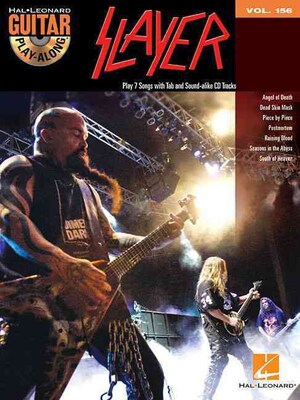 Slayer: Guitar Play-Along Volume 156 (Book/CD)