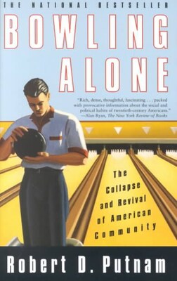 Simon & Schuster Bowling Alone Book