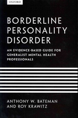 Oxford University Press Borderline Personality Disorder Book