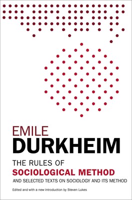 Simon & Schuster Rules Of Sociological Method Book