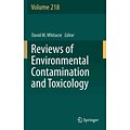 Springer Reviews of Environmental Contamination and Toxicology Book