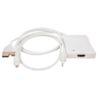 Urban Factory CBB31UF Mini DisplayPort / Toslink Audio To HDMI A/V Cable For Mac; White