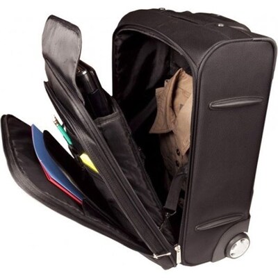 Urban Factory City Travel Trolley Bag For 17.3 Notebook; Black