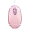 Urban Factory Krystal Mouse USB Wired 800 dpi Optical Mouse; Salmon