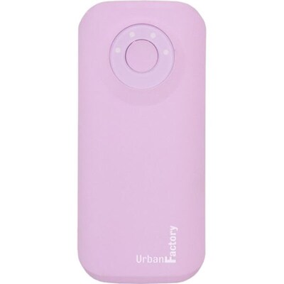 Urban Factory 5600 mAh Emergency USB 2.1 Pocket Battery For Smartphones; Purple