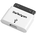 Startech Apple® 30 Pin Dock Connector To Micro USB Adapter For iPhone/iPod/iPad; White